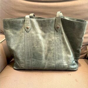 Frye Melissa Shopper in turquoise